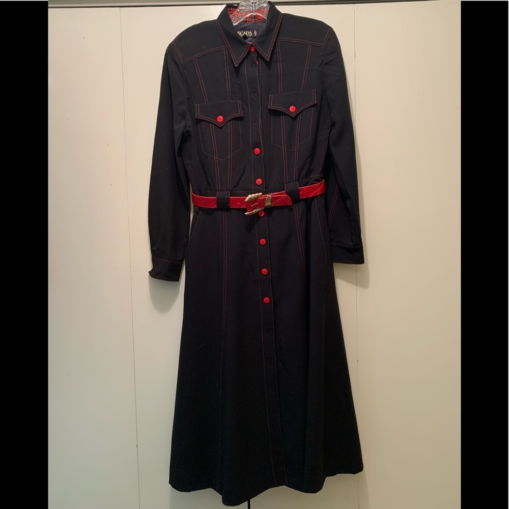 Escada shirt dress-vintage